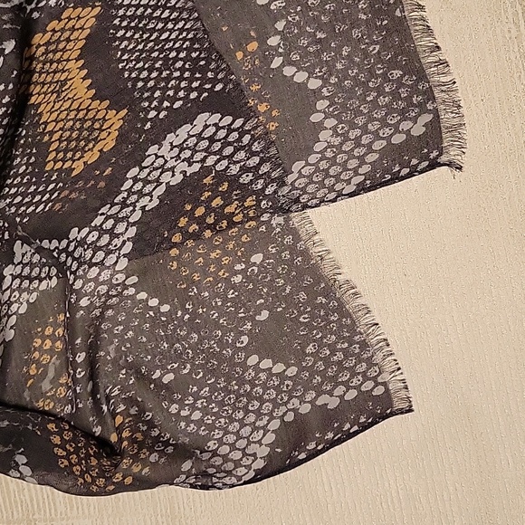 All Saints Snakes Oblong Scarf - Picture 2 of 4